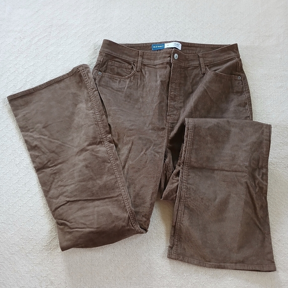 old navy ♡ flare corduroy higher high rise fall - Picture 1 of 11